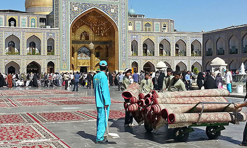 تور مشهد با قطار اهواز